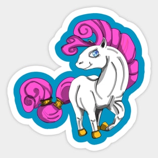 Super Beautiful pony Sticker